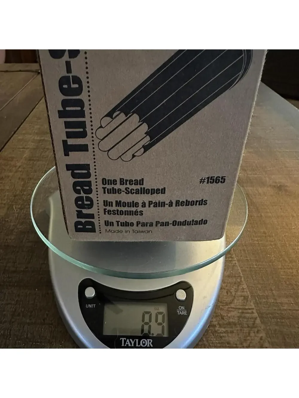 The Pampered Chef Bread Tube - Scalloped Stainless Steel Bread Mold